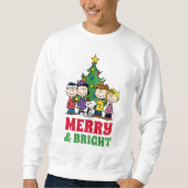 Erdnüsse | Die Gang um den Weihnachtsbaum Sweatshirt (Vorderseite)
