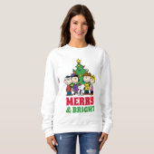 Erdnüsse | Die Gang um den Weihnachtsbaum Sweatshirt (Vorne ganz)