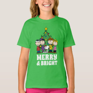 Erdnüsse Die Gang um den Weihnachtsbaum T-Shirt