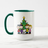 Erdnüsse | Die Gang um den Weihnachtsbaum Tasse (Links)