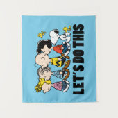 Erdnüsse | Die Gang Wandteppich (Vorderseite)