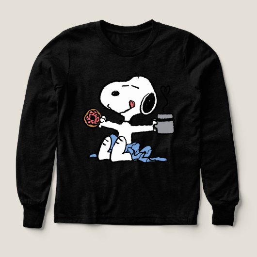 Erdnüsse Donut Kaffeesnoopie (Design Vorderseite)