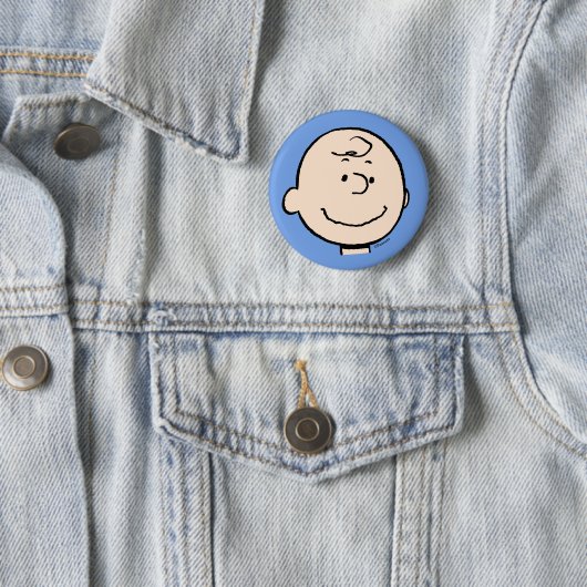 Erdnüsse | Ein Charlie Brown Smile Button (Beispiel)