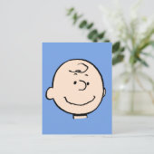 Erdnüsse | Ein Charlie Brown Smile Postkarte (Stehend Vorderseite)