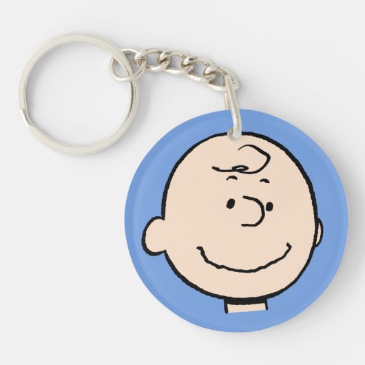 Erdnüsse | Ein Charlie Brown Smile Schlüsselanhänger (Vorderseite)