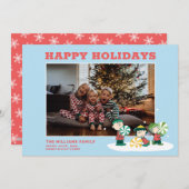 Erdnüsse | Ein Geschenk für Sie Feiertagskarte (Vorne/Hinten)