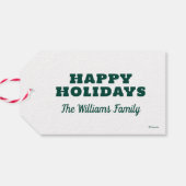 Erdnüsse | Ein Geschenk für Sie Geschenkanhänger (Rückseite Horizontal)