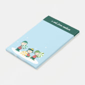 Erdnüsse | Ein Geschenk für Sie Post-it Klebezettel (angewinkelt)