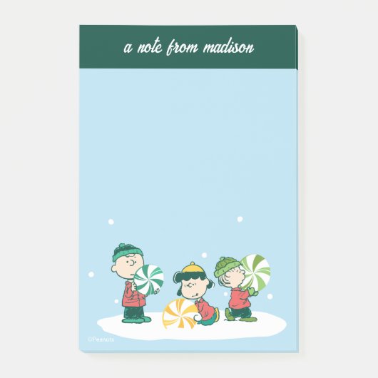 Erdnüsse | Ein Geschenk für Sie Post-it Klebezettel (Vorderseite)