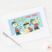 Erdnüsse | Ein Geschenk für Sie Rechteckiger Aufkleber (Umschlag)