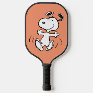 Erdnüsse   Ein Snoopy Happy Dance 2 Pickleball Schläger