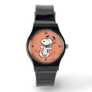 Erdnüsse   Ein Snoopy Happy Dance Armbanduhr
