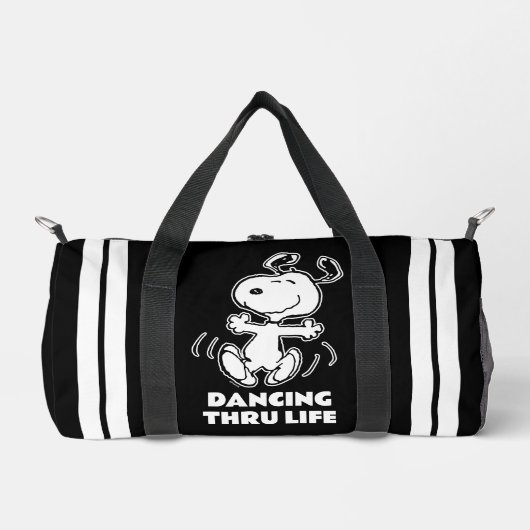 Erdnüsse | Ein Snoopy Happy Dance Duffle Bag (Vorderseite)