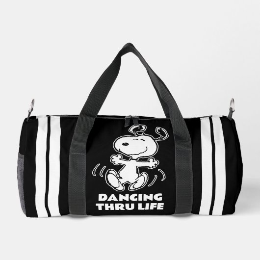 Erdnüsse | Ein Snoopy Happy Dance Duffle Bag (Rückseite)