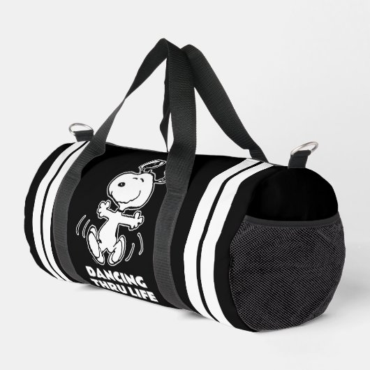 Erdnüsse | Ein Snoopy Happy Dance Duffle Bag (Rechte Ecke)