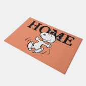 Erdnüsse | Ein Snoopy Happy Dance Fußmatte (Schrägansicht)
