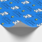 Erdnüsse | Ein Snoopy Happy Dance Geschenkpapier (Ecke)
