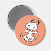 Erdnüsse | Ein Snoopy Happy Dance Magnet (Vorderseite/Rückseite)