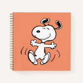 Erdnüsse | Ein Snoopy Happy Dance Notizblock (Vorderseite)