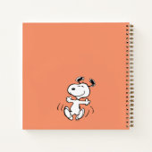 Erdnüsse | Ein Snoopy Happy Dance Notizblock (Rückseite)