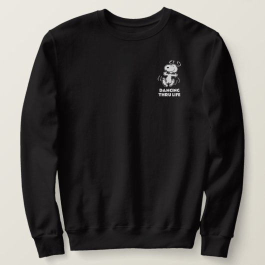 Erdnüsse | Ein Snoopy Happy Dance Sweatshirt (Design vorne)