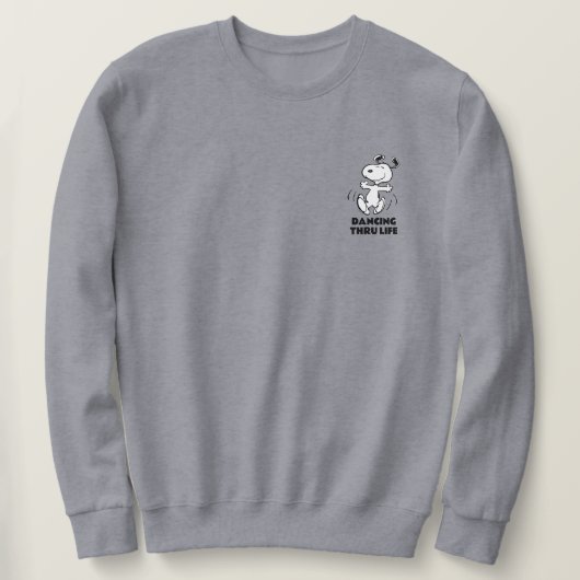 Erdnüsse | Ein Snoopy Happy Dance Sweatshirt (Design vorne)