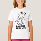 Erdnüsse | Ein Snoopy Happy Dance T-Shirt (Vorderseite)