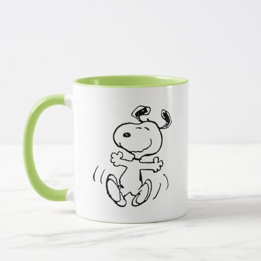 Erdnüsse | Ein Snoopy Happy Dance Tasse (Links)