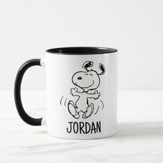 Erdnüsse | Ein Snoopy Happy Dance Tasse (Links)