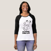 Erdnüsse | Ein Snoopy Happy Dance Tri-Blend Shirt (Vorne ganz)
