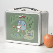 Erdnüsse | Eingebettet in den Bergcampingplatz Metall Brotdose (Beispiel)