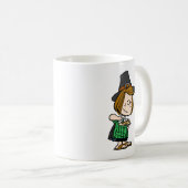 Erdnüsse | Erntedank Peppermint Patty Kaffeetasse (VorderseiteRechts)