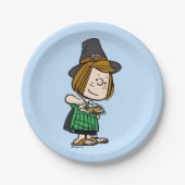 Erdnüsse | Erntedank Peppermint Patty Pappteller (Vorderseite)