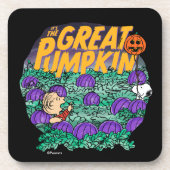 Erdnüsse | Es ist der große Kürbis Getränkeuntersetzer (Vorderseite)