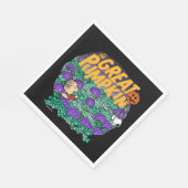 Erdnüsse | Es ist der große Kürbis Serviette (Ecke)