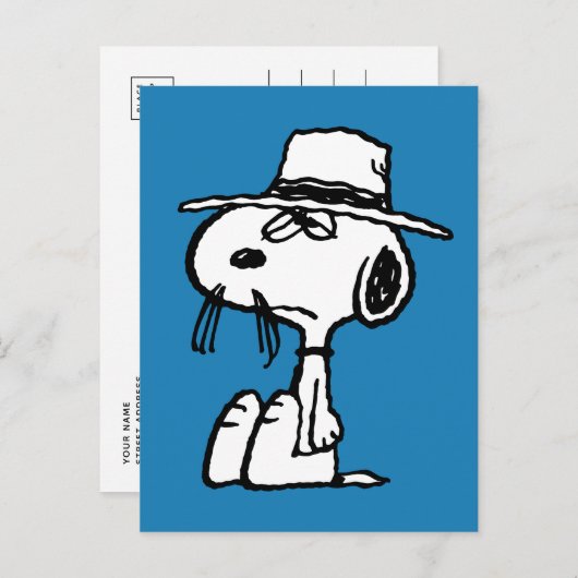 Erdnüsse | Es ist Snoopys Bruder Spike Postkarte (Vorne/Hinten)