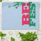 Erdnüsse | Feierlich sein Geschirrtuch (Gefaltet)