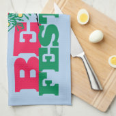 Erdnüsse | Feierlich sein Geschirrtuch (Viertel Falte)