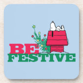 Erdnüsse | Feierlich sein Getränkeuntersetzer (Vorderseite)