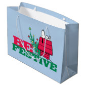 Erdnüsse | Feierlich sein Große Geschenktüte (Rückseite Schrägansicht)