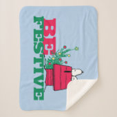 Erdnüsse | Feierlich sein Sherpadecke (Vorderseite)