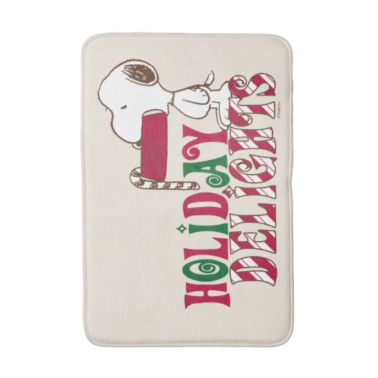 Erdnüsse | Feierliche Freuden Badematte (Vorderseite Vertikal)