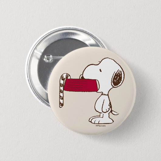 Erdnüsse | Feierliche Freuden Button (Vorne & Hinten)