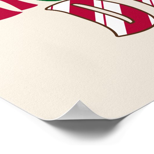 Erdnüsse | Feierliche Freuden Poster (Ecke)