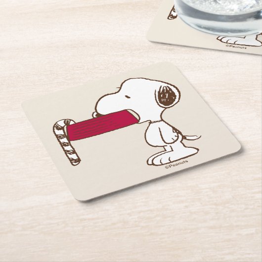 Erdnüsse | Feierliche Freuden Rechteckiger Pappuntersetzer (angewinkelt)