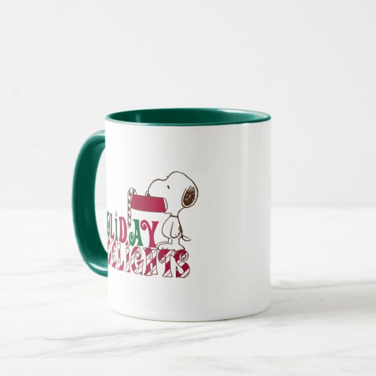 Erdnüsse | Feierliche Freuden Tasse (Vorderseite Links)