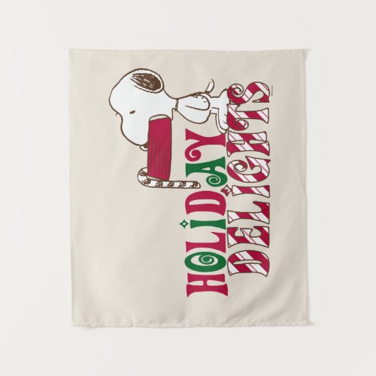 Erdnüsse | Feierliche Freuden Wandteppich (Vorderseite)