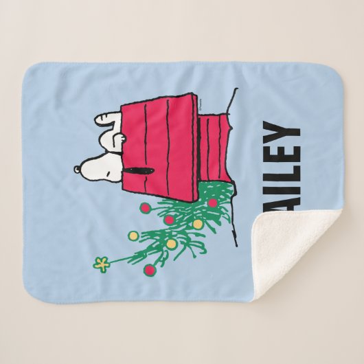 Erdnüsse | Feiern | Name hinzufügen Sherpadecke (Vorderseite (Horizontal))