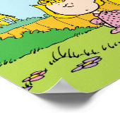 Erdnüsse | Foto Collage für Kinder im ersten Jahr Poster (Ecke)