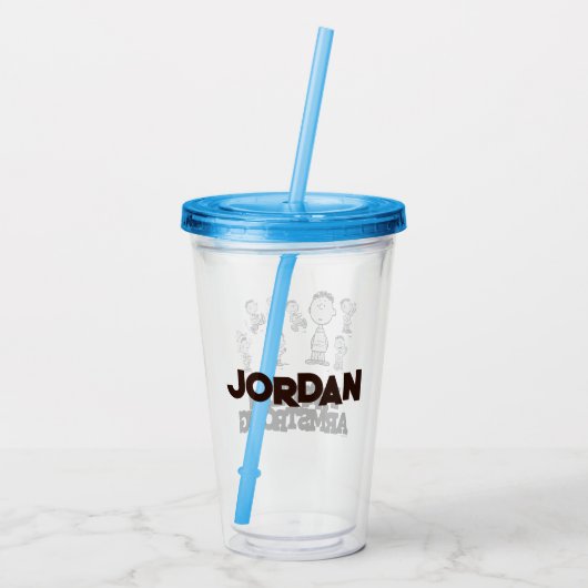 Erdnüsse | Franklin Armstrong Acryltrinkbecher (Rückseite)